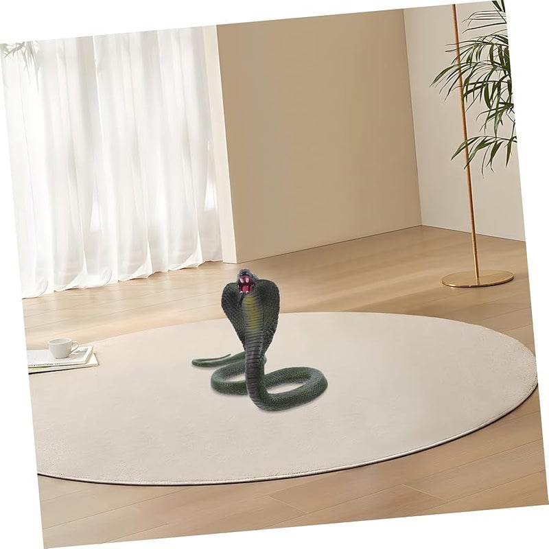 Realistic Snake Model Sculpture Desktop Decor for Home Office - Image 5